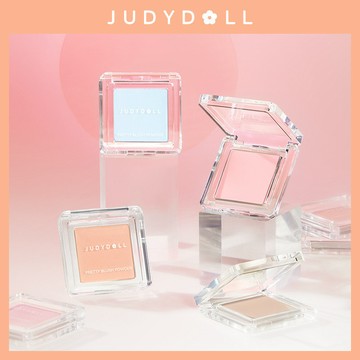 judydoll橘朵單色腮紅 高光修容 腮紫腮藍 蜜桃 啞光 自然 奶杏色 粉嫩女 腮紅
