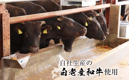 白老牛 すき焼き 霜降り ロース 500ｇ 特製すき焼きのたれ付き 和牛 ＜徳寿＞