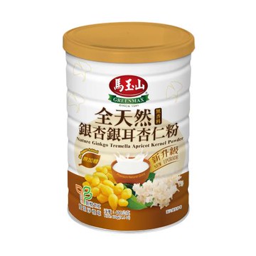 馬玉山 全天然銀杏銀耳杏仁粉400g(鐵罐)(新升級)