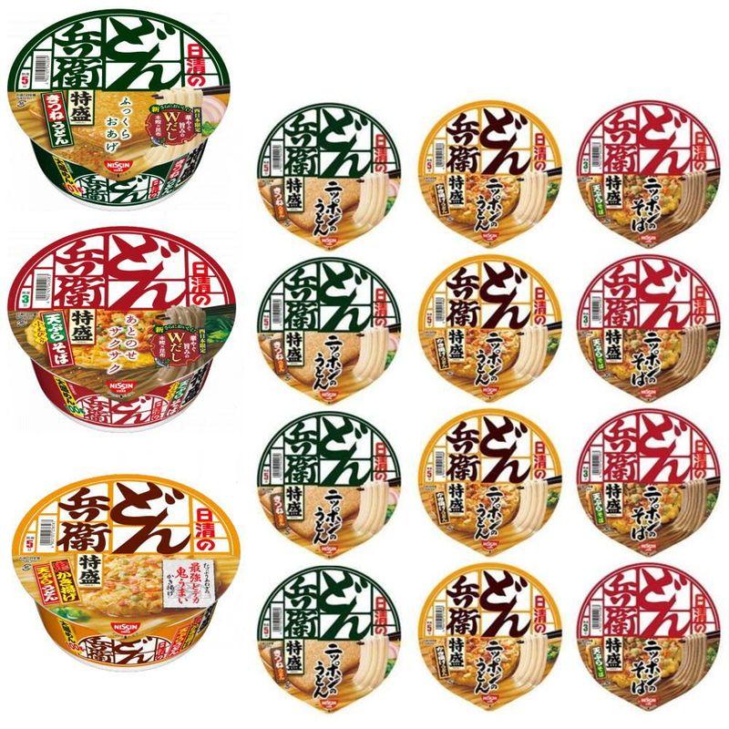 日清食品 どん兵衛 西 特盛シリーズ 3種類×8(24食)セット