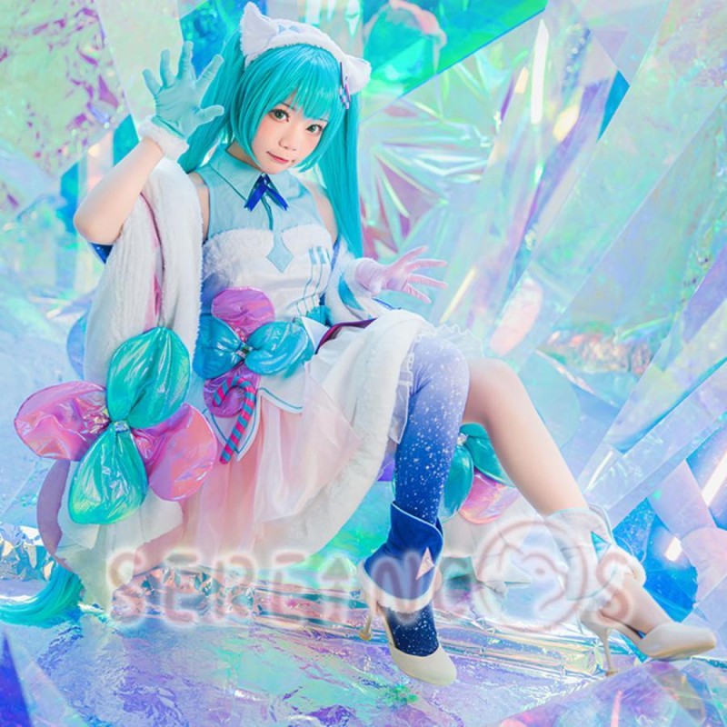 初音ミク コスプレ ミク コスプレ Miku コス 初音 冬日祭 可愛い 高