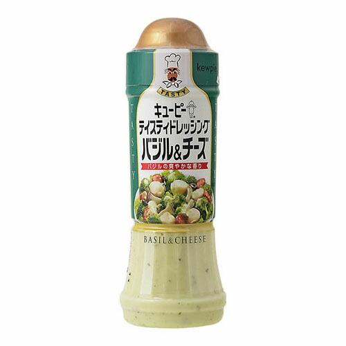 キューピー キユーピー テイスティドレッシング バジルチーズ 210ml ×12 メーカー直送