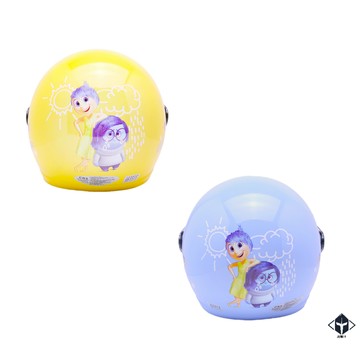 EVO 安全帽 CA-002 CA-003 腦筋急轉彎 多色可選 兒童帽 半罩 卡通圖案