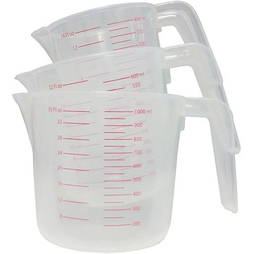 《KitchenCraft》耐熱量杯3件組- 刻度量杯