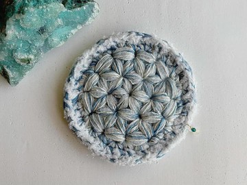 Knitting 生命之花編織墊 - 日本藏王山