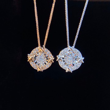 璽朵珠寶 [ 18K金 典雅款 精品 鑽石項鍊 ]  微鑲工藝 時尚設計 鑽石權威 婚戒顧問 婚戒第一品牌 項鍊 GIA