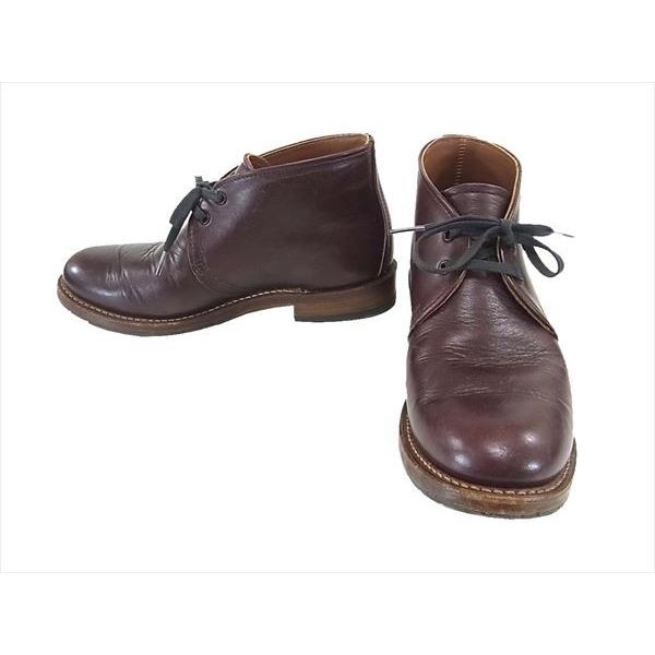 中古】RED WING レッドウィング 9032 BECKMAN CHUKKA BOOTS ベックマン チャッカブーツ ダークブラウン系 US7D  /本店 | LINEブランドカタログ