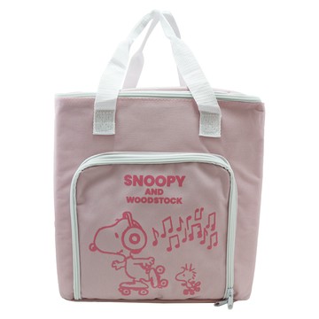 一品川流 日本進口 保冷保溫購物袋-史努比-2入 (寬32 x 深20  x 高32cm)