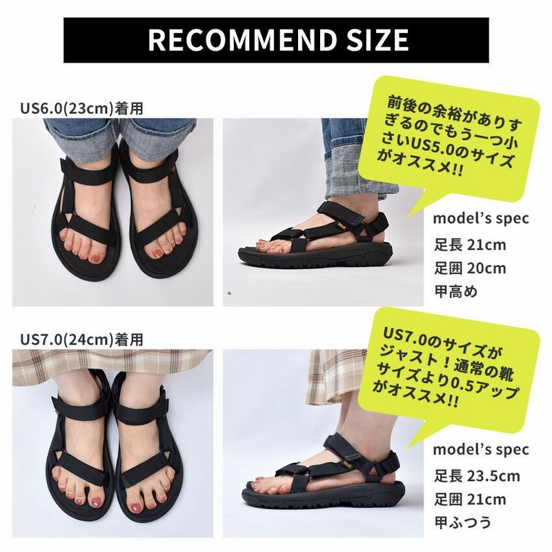 新品　US8(25cm)　テバ　TEVA ハリケーン レディース　1019235