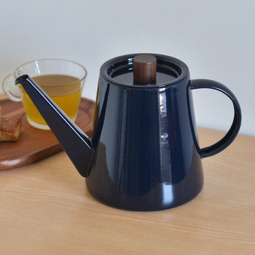 日本FORMLADY 小泉誠 kaico日製琺瑯細口手沖壺-1.3L-多色可選