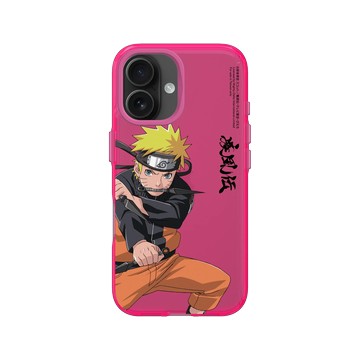 iPhone 16 Clear 粉漾桃 - 火影忍者 Naruto - 疾風傳-漩渦鳴人