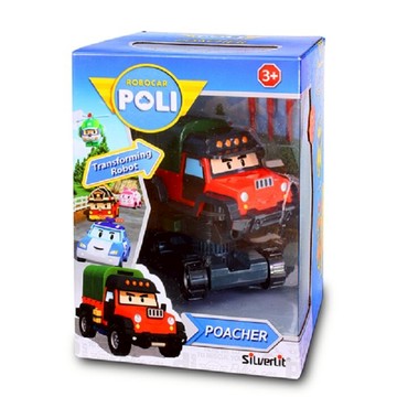 救援小英雄波力POLI  4吋變形波契 【鯊玩具Toy Shark】