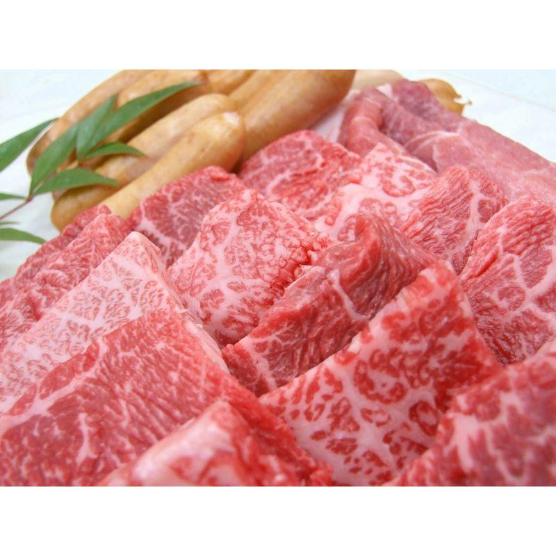 厳選 黒毛和牛 牝牛 限定 上 焼肉 バーベキュー セット 800g