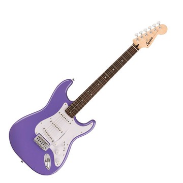 Squier 電吉他 Sonic Stratocaster Indian Laurel 單單單 小搖 紫色【黃石樂器】