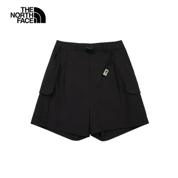 The North Face北面女款黑色UPF防曬短褲｜8C11JK3 抗UV