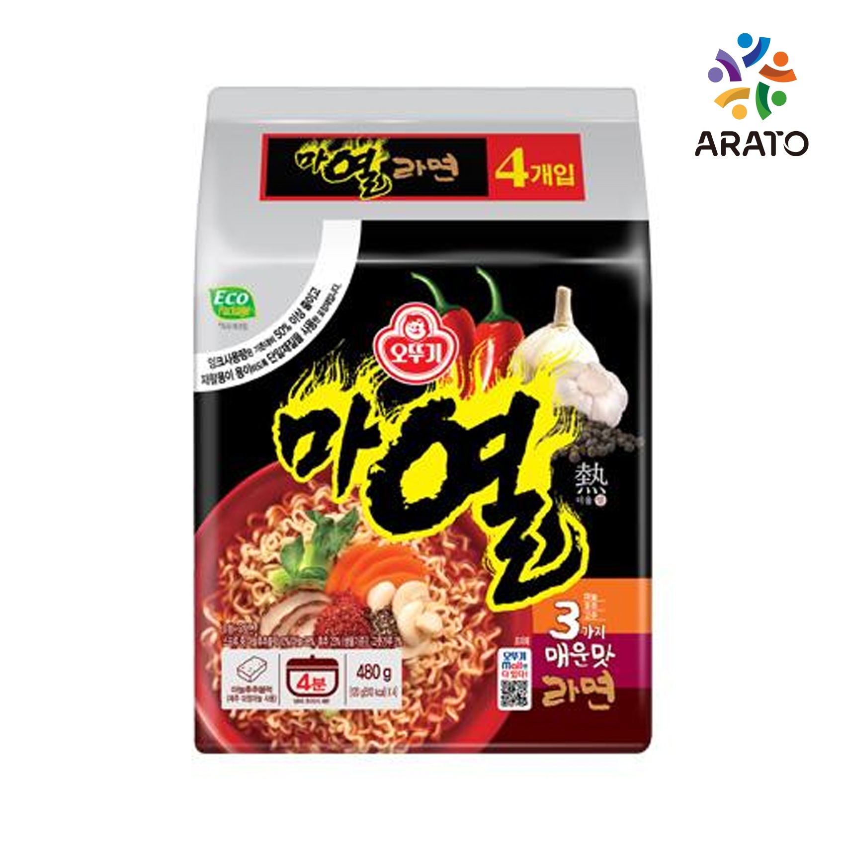 新商品! 日本初上陸  マ熱(マヨル)ラーメン麺類 即席ラーメン 韓国ラーメン インスタントラーメン 韓国食材 韓国食品