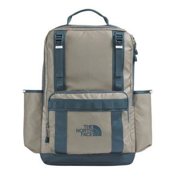 The North Face 北面 後背包 筆電隔層 反光 灰綠 NF0A8BK4L45