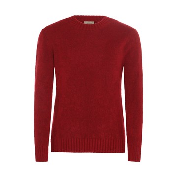 Piacenza Cashmere - Dark Red Cashmere And Silk Blend Sweater