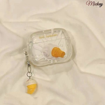 ins冰淇淋AirPods1/2/3蘋果耳機殼pro保護套4/5代防摔