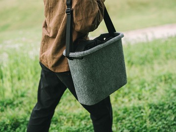 TAKUBAKO 野餐籃-灰 (UG-185-GY)