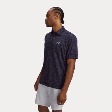 【UNDER ARMOUR】男 Playoff 3.0 印花短POLO  1378677-429