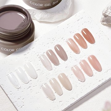 【Cosplus 光妍】俄式奶昔凝膠 5g - 可建構加固/延長延甲/打底上色