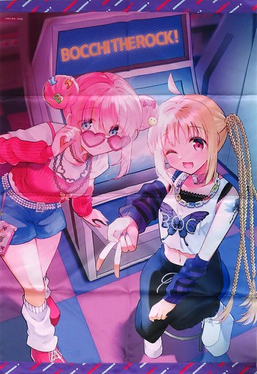 [單品]後藤一人&伊地知彩虹夏B2掛畫CO MIX BOTCHI·ZA·ROKU！第4卷Melonbooks限定版捆綁特典