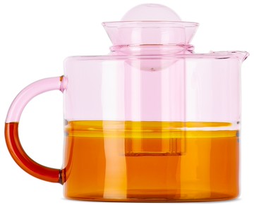 Fazeek 粉色 & 橙色 Two Tone 茶壶