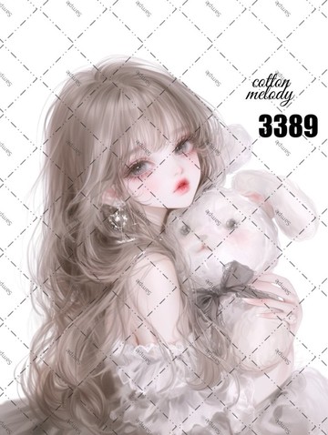 original sticker no.3389 人物貼紙 原創貼紙 原創人物貼紙 裝飾貼紙 cotton melody