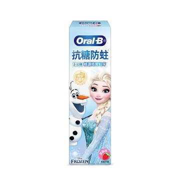 歐樂B抗糖防蛀兒童牙膏60g-冰雪奇緣