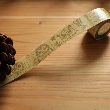 臺灣貓頭鷹紙膠帶