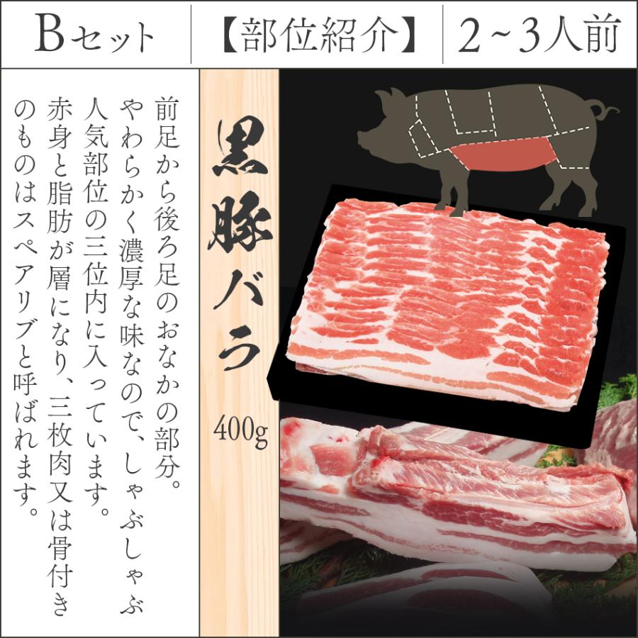 黒豚 しゃぶしゃぶ 豚肉 ロース バラ  ポン酢 胡麻 ごまだれ 木箱 ギフト 贈り物 お中元 お歳暮 送料無料 700g 