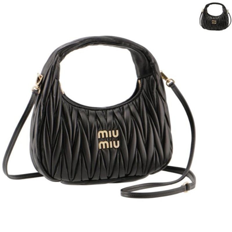 ミュウミュウ MIU MIU ショルダーバッグ ミュウ ワンダー マテラッセ