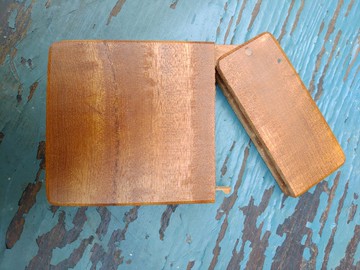 【台灣牛樟原木名片盒、證件盒】F