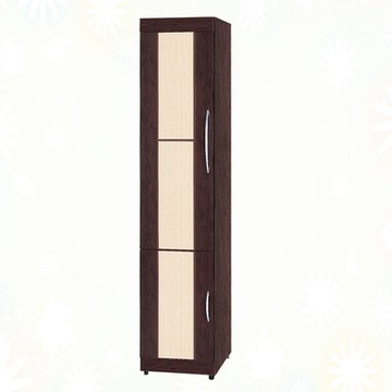 文創集 南亞塑鋼 桑佛多彩1.5尺上下雙門內雙鐵籃塑鋼高衣櫃(二色可選)-44.4x59.5x196cm免組