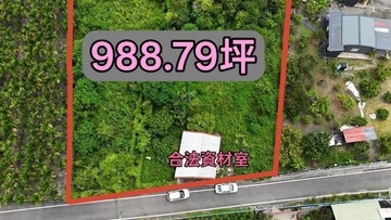 屏東高樹雙地號相連｜近千坪臨路有電農地投資首選｜屏東縣高樹鄉長興段
