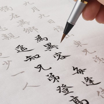 【加厚100張】宣紙小楷毛筆字帖初學者入門套裝軟筆書法字帖古風