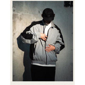 CITYDIVE Sports Jacket復古經典外套互補色拼接運動夾克運動服