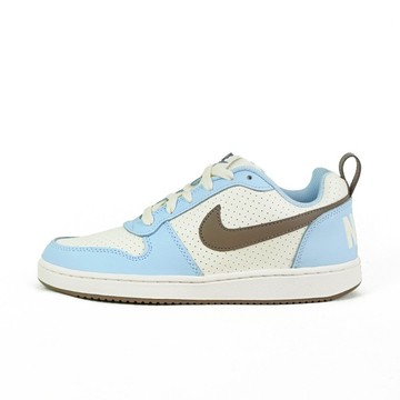 Kixpress-Nike Wmns Court Borough Low 女 運動休閒鞋 舒適 低筒 水藍 棕 [IM3377-021]