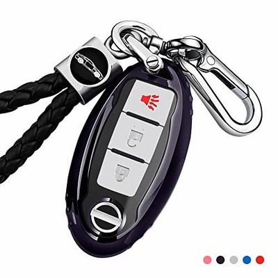 LEKE スマートキーケース、キーチェーン、ファッションでラグジュアリーTPU製の軽いシリカゲルキーホルダー、防塵、耐衝撃、スクラッチ防止、カーリモコ