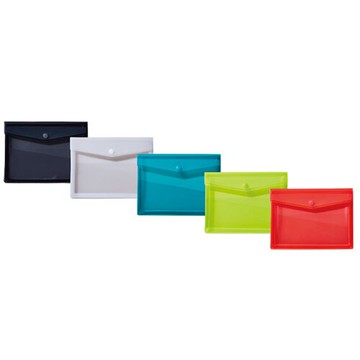 KING JIM CHEERS! 霓虹色多用途收納袋 A6 5色可選 / 個 CH5360T【APP滿額下單10%點數(單一帳號最高5000點)】1/31止