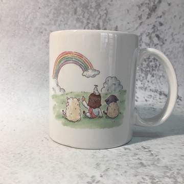 馬克杯-仰望彩虹