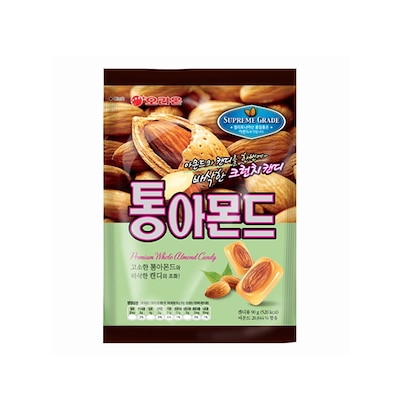 トンアーモンド(90g)　1個　韓国お菓子　韓国食品　お菓子　飴　キャンディー　アーモンド