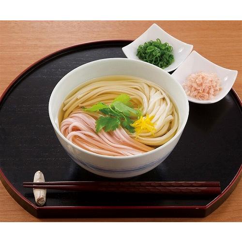 ノベルティ 記念品　天寿紅白うどん4束