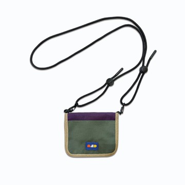 HALO 圓形拉鍊長夾 / JUNGLE GREEN