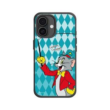 iPhone 16 SolidX 黑 - 湯姆貓與傑利鼠 Tom and Jerry - 卡通嘉年華 - 湯姆貓