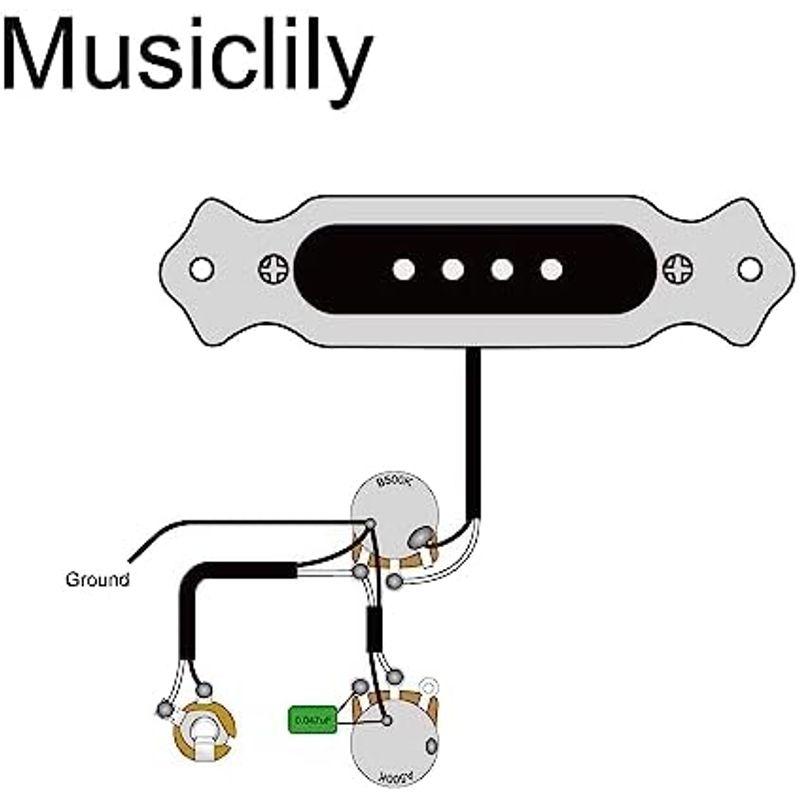 Musiclily 6弦ギター用ピックアップハーネスセット