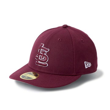 NEW ERA 男女 59FIFTY LP 日版 NE MLB 聖路易紅雀 酒紅 NE14951791