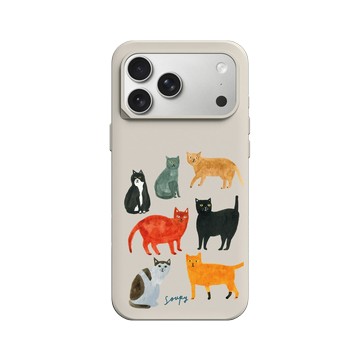 iPhone 17 Pro Max SolidX 貝殼灰 - Soupy Tang 湯舒皮 - Cat Group
