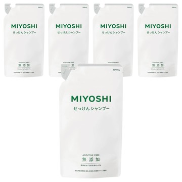 Miyoshi 無添加洗髮精  300ml  5包